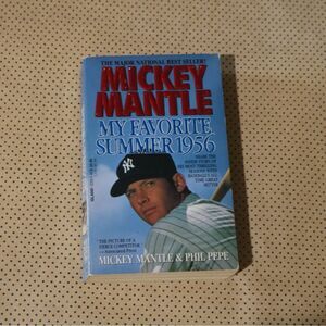 Mickey Mantle My Favorite Summer 1956 Book